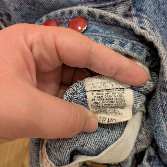 Vintage Lee Baby Overalls - Made In USA - Picture 5 of 5